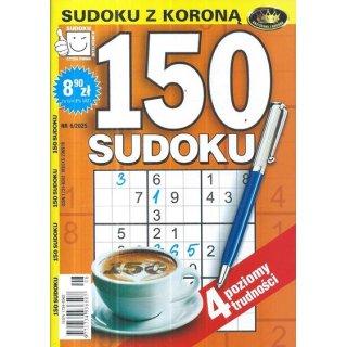 150 sudoku z KORONĄ nr 6/2025, KORONA