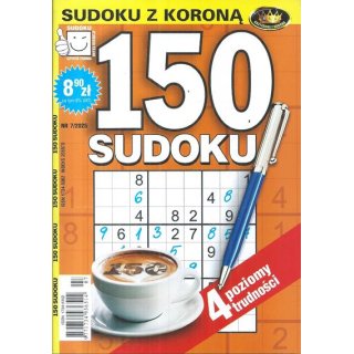 150 sudoku z KORONĄ nr 7/2025, KORONA