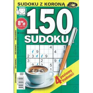 150 sudoku z KORONĄ nr 9/2025, KORONA