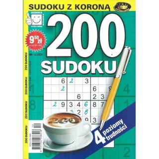 200 sudoku z KORONĄ nr 12/2025, KORONA