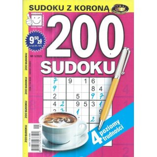 200 sudoku z KORONĄ nr 5/2025, KORONA