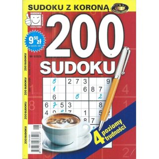 200 sudoku z KORONĄ nr 8/2025, KORONA