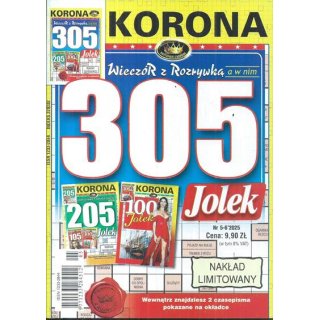305 Jolek z KORONĄ nr 5-6/2025 Wieczór z rozrywką, KORONA