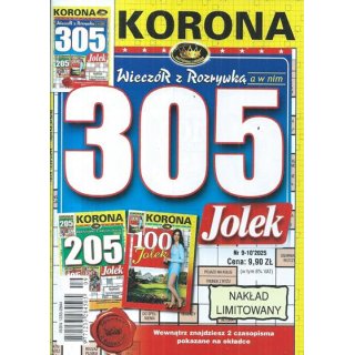 305 Jolek z KORONĄ nr 9-10/2025 Wieczór z rozrywką, KORONA