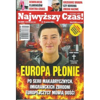 Najwyższy Czas nr 25-26/2026 - Europa płonie