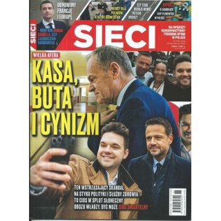 Sieci nr 26/2026 - Kasa, buta i cynizm