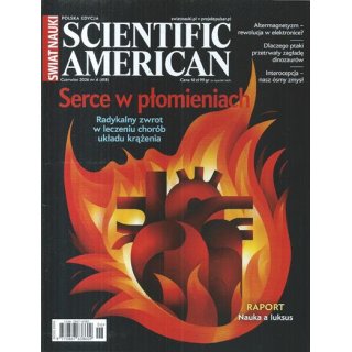 Świat Nauki Scientific American nr 6/2026 czerwiec (418) - Serce w płomieniach