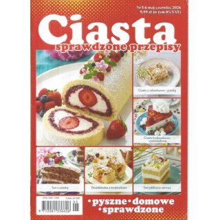 Ciasta sprawdzone przepisy nr 5-6/2026 (maj - czerwiec) - Pyszne, domowe...