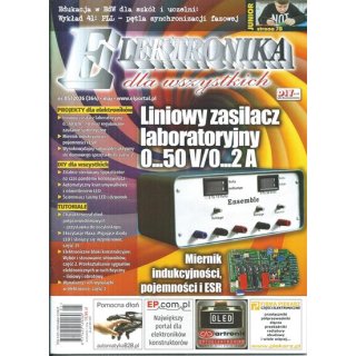 Elektronika dla wszystkich nr 5/2026 maj (364) - Liniowy zasilacz...