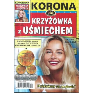 Krzyżówka z uśmiechem nr 12/2025, KORONA
