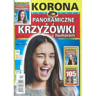 Panoramiczne krzyżówki z humorem nr 10/2025, KORONA