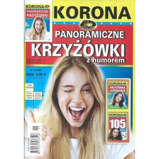 Panoramiczne krzyżówki z humorem nr 11/2025, KORONA
