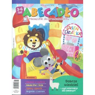 ABECADŁO nr 6/2026 (czerwiec) - Miesięcznik dla przedszkolaków