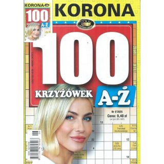 100 krzyżówek A-Ż z KORONĄ nr 6/2025, KORONA