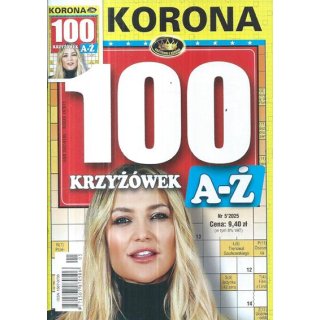 100 krzyżówek A-Ż z KORONĄ nr 5/2025, KORONA