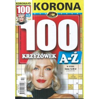 100 krzyżówek A-Ż z KORONĄ nr 10/2025, KORONA