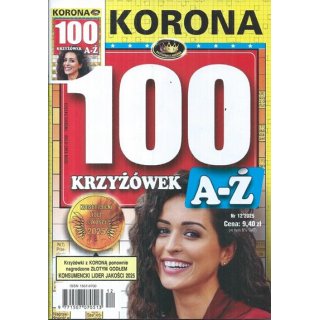 100 krzyżówek A-Ż z KORONĄ nr 12/2025, KORONA