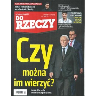 Do Rzeczy nr 29/2026 - Czy można im wierzyć?