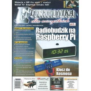 Elektronika dla wszystkich nr 6/2026 czerwiec (365) - Radiobudzik...