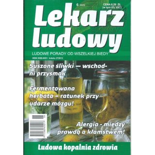 Lekarz ludowy nr 6/2026 - Suszone śliwki