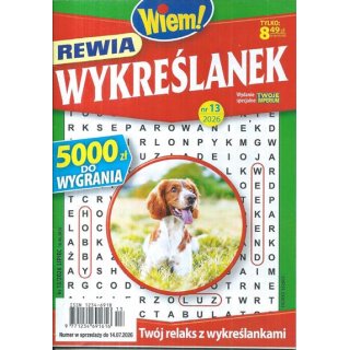 Rewia Wykreślanek Wiem! nr 13/2026 lipiec