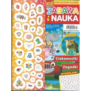 Zabawa i nauka Czas na relaks WS 9/2026 - Wodny świat...