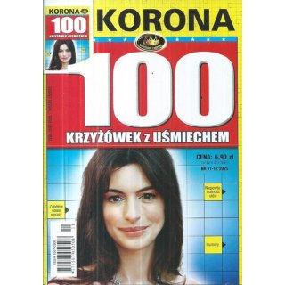 100 krzyżówek z uśmiechem 11-12/2025 KORONA