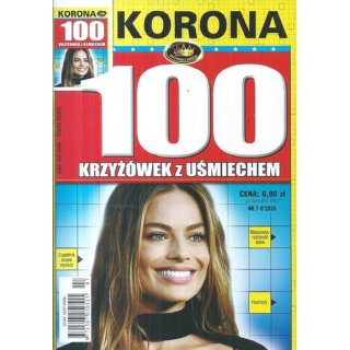 100 krzyżówek z uśmiechem 7-8/2025 KORONA