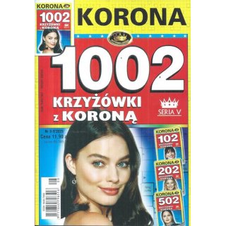 1002 krzyżówki z KORONĄ nr 8-9/2025 Seria V, KORONA