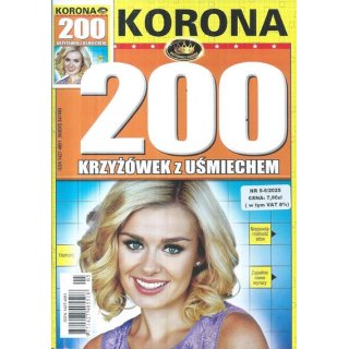 200 krzyżówek z uśmiechem 5-6/2025 KORONA