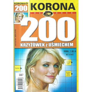 200 krzyżówek z uśmiechem 7-8/2025 KORONA