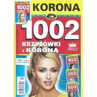 1002 krzyżówki z KORONĄ nr 5-6/2025 Seria V, KORONA