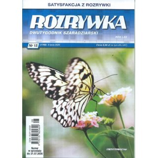 Rozrywka dwutygodnik szaradziarski nr 15/2026