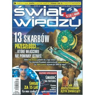 Świat Wiedzy nr 7/2026 (lipiec) - 13 skarbów