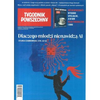 Tygodnik Powszechny nr 29/2026 - Dlaczego młodzi nienawidzą AI
