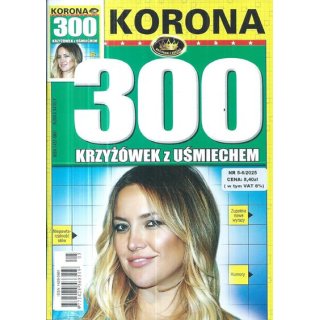 300 krzyżówek z uśmiechem 5-6/2025 KORONA