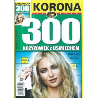 300 krzyżówek z uśmiechem 9-10/2025 KORONA