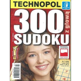 300 sudoku z głową nr 7/2026 (246) lipiec