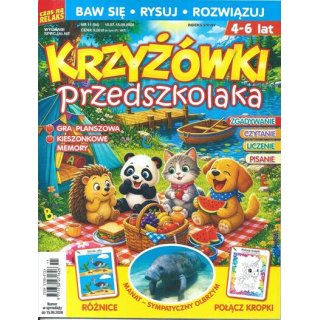 Krzyżówki Przedszkolaka 11(04)/2026 - Manat