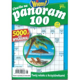 Chwila na panoram 100 Wiem! nr 8/2026 sierpień
