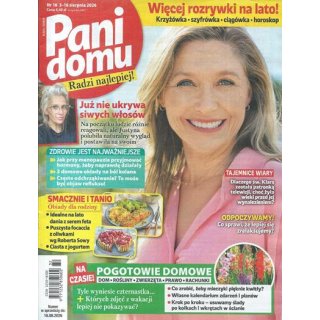 Pani Domu 16/2026 - Już nie ukrywa siwych włosów