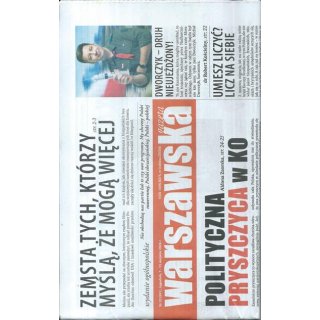 Warszawska gazeta nr 32/2026 - Polityczna pryszczyca w KO