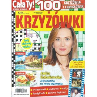 Cała Ty krzyżówki nr 4/2026 - Anita Sokołowska