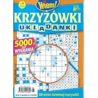Krzyżówki Układanki Wiem! nr 8/2026 sierpień