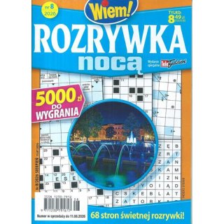 Rozrywka nocą Wiem! nr 8/2026 sierpień