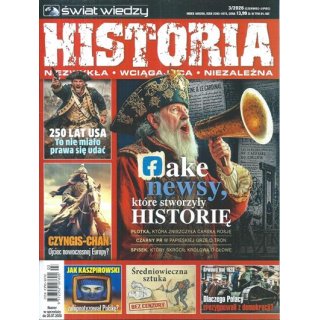 Świat wiedzy historia nr 3/2026 (czerwiec - lipiec) - fake newsy