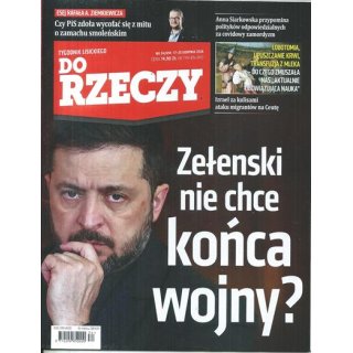 Do Rzeczy nr 34/2026 - Zełenski nie chce...