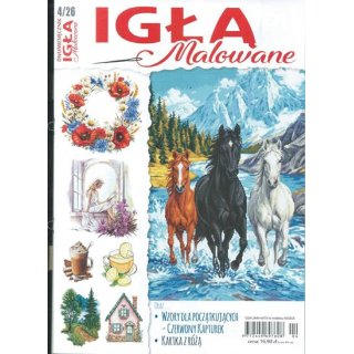 Igłą Malowane nr 4/2026 - Wzory dla początkujacych