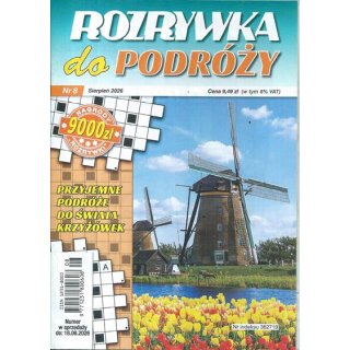 Rozrywka Do Podróży nr 8/2026 sierpień