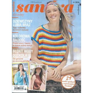 Sandra dzianiny 4/2026 - Dziewczyny lubią brąz